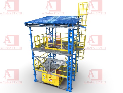 Учебно-тренировочный полигон (комплекс)  Альпинист-03-05-2.