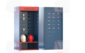 Шкаф СИЗ "Альфа-7" (расцветка "ТРАНСНЕФТЬ", цвет: Синий) Шкаф СИЗ "Альфа-7" (расцветка "ТРАНСНЕФТЬ", цвет: Синий) из стали с полимерным покрытием для энергоустановок.